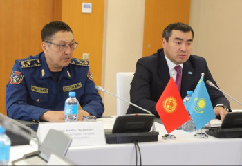 Шыңғыс Әрінов бастаған Қазақстан ТЖМ делегациясы Қырғызстанға барды