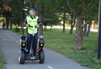 ШҚО полицейлері патрульдік қызметте гироскутер пайдаланады