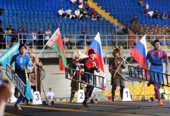 В Алматы определились первые чемпионы по пожарно-спасательному спорту среди юношей и девушек