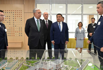 Қасым-Жомарт Тоқаев Қосшы қаласының даму жоспарымен танысты