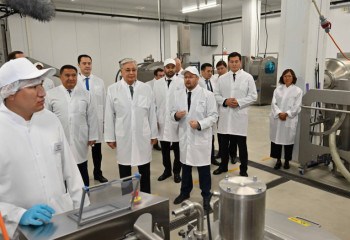 Президент жартылай фабрикаттар өндірісімен танысты