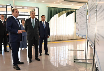 Президент Родина ауылын аралады