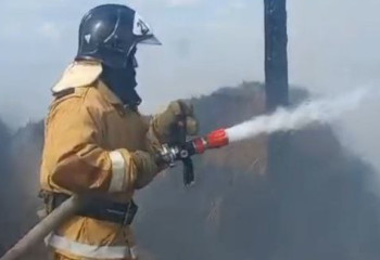 Өткен тәулікте үш облыста шөп өртенді