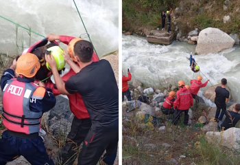 Сотрудники МЧС помогли выбраться заблудившимся туристам в Алматинской области