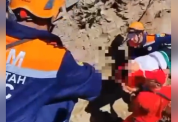 В Алматы ребёнок упал в четырёхметровую траншею