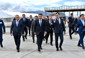Kazakh PM visits major transport and logistics infrastructure facilities in Zhetisu region