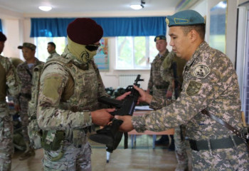 В Алматы открылись международные учения «Алтын кыран-2024»