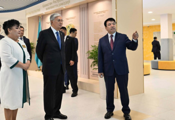 Мемлекет басшысы Астанадағы бірқатар жаңа мектепті аралап көрді