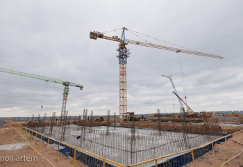 На базе KazNARU началось строительство нового студенческого общежития