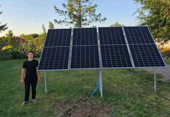 «Тәуелсіздік ұрпақтары»: Тараздық оқушы қалқымалы электр стансасын жасап шығарды