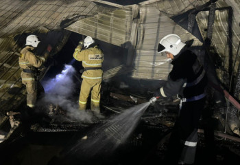 Іле ауданында жеке тұрғын үй өртенді