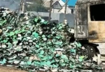 Ақтөбеде 20 тонна мектеп дәптерін өртеген күдікті ұсталды