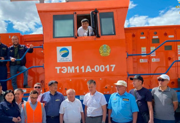 Современные маневровые тепловозы пополнили парк Национального перевозчика грузов