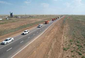 В ЗКО завершён капитальный ремонт автодороги «Казталовка – Жанибек – граница РФ»