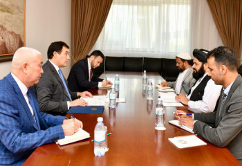 Kazakhstan accredited charge d'Affaires of Afghanistan
