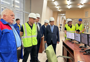 Мәжіліс депутаты Маңғыстау атом энергетикалық комбинатын жаңғырту барысымен танысты