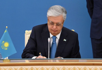 President of Kazakhstan awards miners with state awards