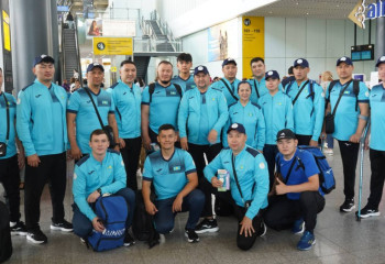 Паралимпиадаға қатысатын қазақстандық спортшылар Парижге аттанды