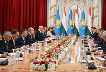 Глава государства констатировал успешное развитие казахско-таджикского сотрудничества по ключевым направлениям