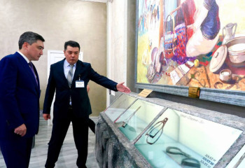 Жошы ұлысына 800 жыл: Олжас Бектенов Ұлытау облысындағы тарихи-мәдени кешенде болды