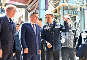 Олжас Бектенов проверил ход модернизации инфраструктуры и промышленности в области Ұлытау