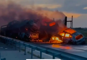 Жетісу облысында 16 көлік жанып кетті