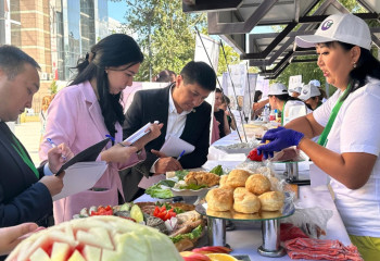 В области Абай прошла ярмарка-выставка товаропроизводителей