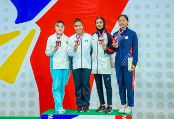 Казахстан занял третье место на чемпионате Азии по каратэ WKF