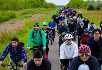 Funny Sport: велопробег с диджеем DJ Nikita Filatov прошел в Астане