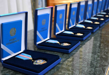 Президент спортшылар мен бапкерлерді мемлекеттік наградамен марапаттады