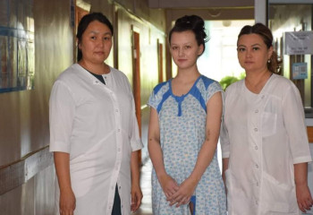 ШҚО-да денесінің 70% күйік шалған жүкті әйел құтқарылды