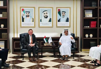 Kazakh Ambassador meets with  Director General of Abu Dhabi Fund for Development