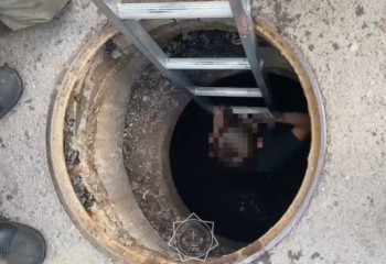 Қарағандыда 10 жасар бала ашық құдыққа құлап кетті