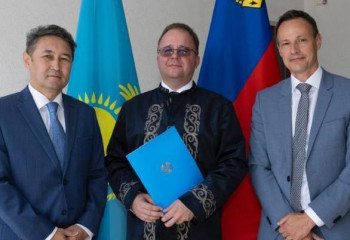 Honorary consul of Kazakhstan appointed in Liechtenstein