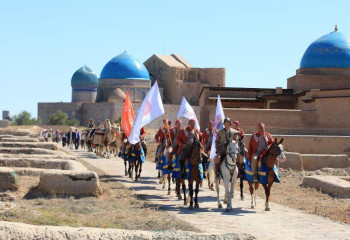 Көшпенділер ойындары: Түркістаннан «Бірлік керуені» елордаға аттанды