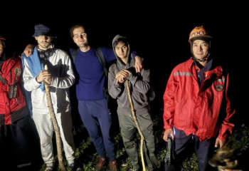 Алматы облысында туристер тауда адасып қалған