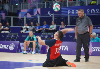 Паралимпиада: Казахстан уступил Боснии и Герцеговине в волейболе сидя