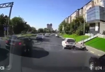 В Шымкенте ранили полицейского