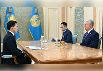 President of Kazakhstan receives newly appointed Minister of Tourism and Sports