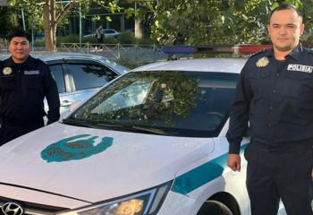 Полицейские спасли людей из огня в Алматинской области