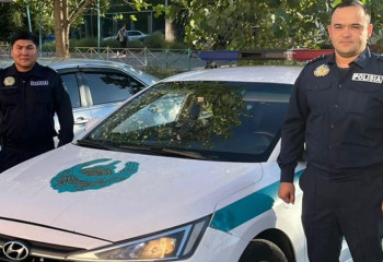 Алматы облысында полицейлер өрт шыққан үйден төрт адамды құтқарды