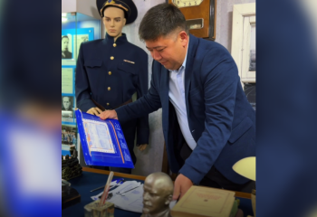 Документы первой машинистки Жабиры Жусиповой пополнили фонд музея КТЖ