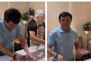 «Зәкеңнен үлгі алыңдар!»: мәнті түйген Заттыбек Көпбосынұлының әрекеті қызу талқыланды