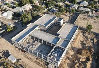 В Туркестанской области ведется активная стройка домов