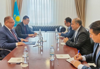 Interaction with Iran at UN discussed in Kazakh FM