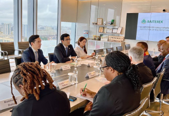 Chairman of Board of Baiterek Holding met with a delegation from Zimbabwe