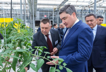 Олжас Бектенов ознакомился с диверсификацией экономики моногорода Степногорска