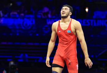 Ризабек Айтмухан прошел в финал чемпионата мира по вольной борьбе