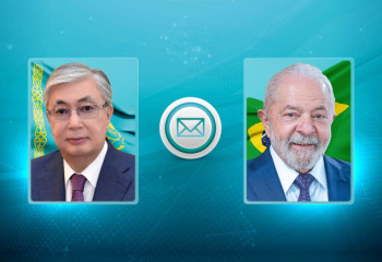 Мемлекет басшысы Бразилия президентін Тәуелсіздік күнімен құттықтады