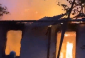 Алматыдағы жеке тұрғын үй өртенді